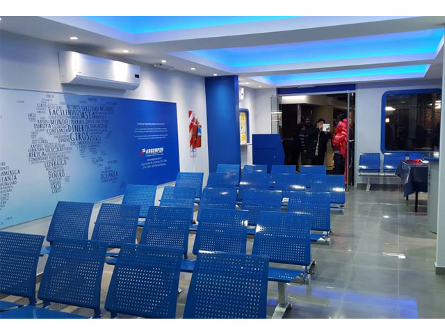 Banco para salas de espera Flug Argenper