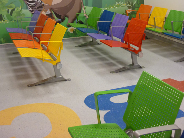 Sala de espera Hospital Pediatria Rivadavia